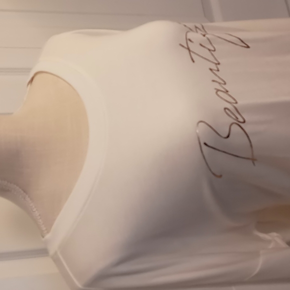 💛"Beautiful" Cream Soft Knit Tunic in Sz Xl |NWT - Picture 3 of 9